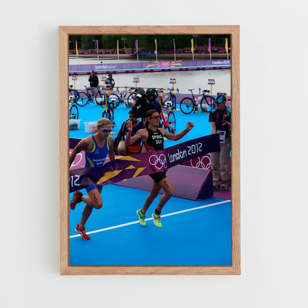 Poster L’Odyssée Olympique – affiche Athlétisme (vue 4)